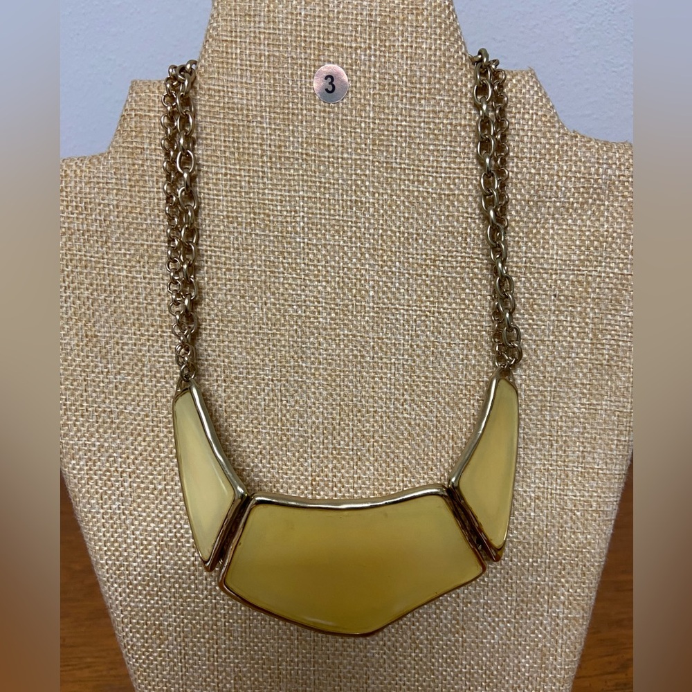 Ester Bib Necklace By Chico's.